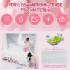 15FT Inflatable White Bounce House for Kids Adult Commercial PVC Bounce House Castle with 950W UL Blower Bouncy Castles for Party Wedding Backyard 15x15x10FT view 4