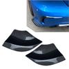 Chcury1 Car Left & Right Fins Spoiler Canards, Rear Bumper Side Splitter Canard Lip Side Canard ABS for Mercedes Benz A Class W176 A45 2013-2018, Carbon Fiber view 2