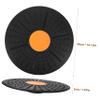 Happyyami Half Yoga Ball Balance Trainer Balance Board with Non Slip Surface for Enhanced Stability Portable Fitness Equipment for Home and Gym Workouts view 2