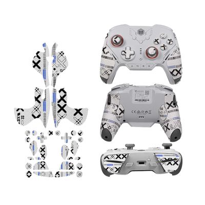 Controller Grips Tape for BIGBIG Won BLITZ2,Anti-Skid Sweat-Absorbent Controllers Handle Grips - White