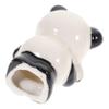 Mobestech 10pcs Miniature Panda Ornaments Ceramic Decorations Panda Desktop Decoration Home Decor for Home view 3