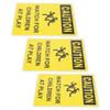 DIYEAH 3pcs Slow Down Sign for Street Neighborhoods Children Playing Safety Signs Waterproof Fade Resistant Kids Playing Symbols for Street view 1