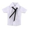 predolo 1/12 Scale Female Doll Outfit with Short Skirt and Shirt for 6inch Figures, White Shirt view 3