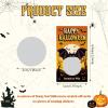 60 Pieces Halloween Scratch Off Cards Stickers Happy Halloween Party Game Funny Bat DIY Blank Gift Certificate for Festive Raffle Ticket 3.5 x 2 inch Holiday Classroom Family Activities Games Supplies view 2