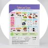 First English Sound Book,English Words Speaking Book,300 Words,13 Themes,English Learning Books,Englishs Vocabulary Pronunciation Books with Cooperative Game Mode for Beginners view 4