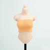 1/6 Scale Female Clothes, Strapless Underwear Vest for 12-inches Action Figure Body Doll, Female Figure Camisole Clothing 1/6 Girl Doll Sleeveless Inner Undershirt (Orange, Short) view 1