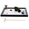 KOMBIUDA Miniature Zen Garden Sand Table Kit for Home and Hotel Decoration Desktop Meditation Landscape with Sand Rakes Rocks and Accessories view 1