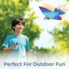 Go Go Bird Bionic RC Bird Toy, Remote Control Flying Bird, Single Flapping-wing Design, 6-axis Gyro, Easy Indoor & Outdoor RC Toys for Kids, Boys and Girls - Kingfisher view 3