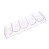 MOLUCKFU 1Pc Transparent Chip Storage Box Organizer for Poker Chips Smooth Surface Design for Board Games and Tidy Table Setup view 1
