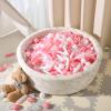 STARBOLO Ball Pit Balls for Kids -200pcs Stars Hearts Strips Crush Proof Play Balls Plastic Macaron Toy Balls for Ball Pit, Baby Pool Water Toys, Play Tent, Birthday Party Decoration view 2