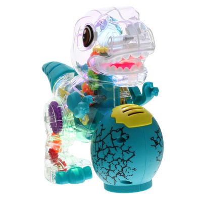HONMEET Decorative Dinosaur Lifelike Simulation Dinosaur Model with Moving Gears for Parties Home Decor and Imaginative Play