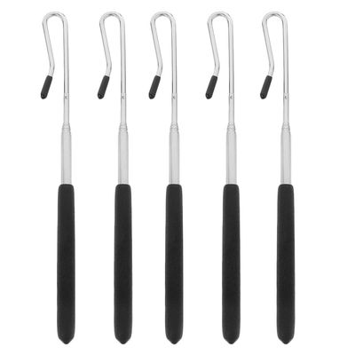 BRIGHTFUFU 5pcs Puppet Arm Control Sticks - Extendable Metal Hand Arm Puppets Rods Long Performances No Noise Interference Easy to Transport