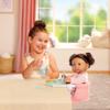 LullaBaby - Doll Clip On Table Seat - 14-inch Baby Doll Accessories - Bib & Pretend Food - Imaginative Play - Toy for Kids 2 Years + view 2