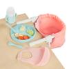 LullaBaby - Doll Clip On Table Seat - 14-inch Baby Doll Accessories - Bib & Pretend Food - Imaginative Play - Toy for Kids 2 Years + view 4