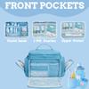 FURIMETY Dentist Kit Carrying Case for Melissa & Doug Dentist Set, Blue view 2