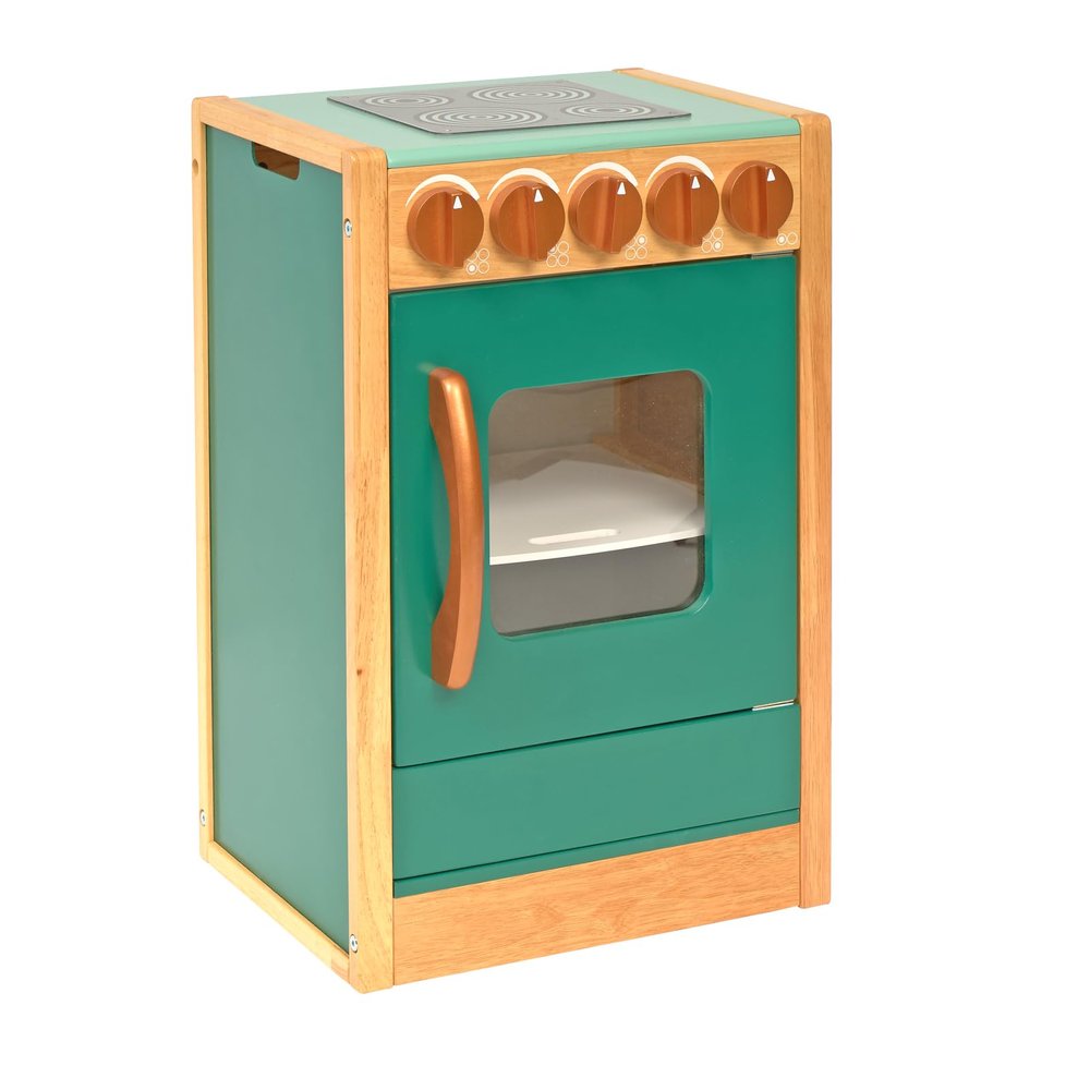 Excellerations EverGrow Rubberwood Play Kitchen - Stove