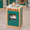 Excellerations EverGrow Rubberwood Play Kitchen - Stove view 3