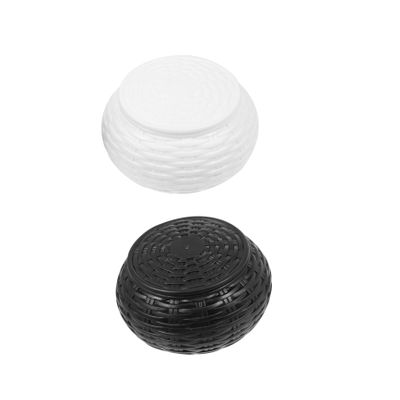 Abaodam 1Pair Practical Lidded Chess Boxes Reversible Go Game Cases for Chess Stones Storage Plastic Design for Easy Carrying for Students
