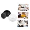 Abaodam 1Pair Practical Lidded Chess Boxes Reversible Go Game Cases for Chess Stones Storage Plastic Design for Easy Carrying for Students view 3