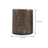 Abaodam 2Pcs Leather Dice Cups Retro Style Game Dice Holders for Parties Ktv Gatherings Design with Capacity for Entertainment Supplies view 2