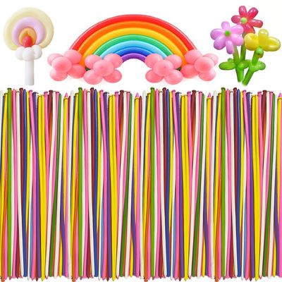 1000Pcs 260 Long Balloons, Twisting Animal Balloons Assorted Color - Thickening Latex Magic Long Balloon for Animals Modeling Wedding Birthday Party Decorations