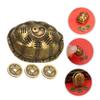 FUNOMOCYA Turtle Figurine Decor Zinc Alloy Turtle Shell Craft Handicraft Decoration for Women Divination Game view 4