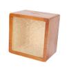 Abaodam European Style Wooden Coin Storage Box Embossed Glass Lid Decorative Money Pot for Boys and Girls and Adults for Home Decor and Saving view 1