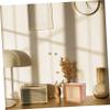 Abaodam European Style Wooden Coin Storage Box Embossed Glass Lid Decorative Money Pot for Boys and Girls and Adults for Home Decor and Saving view 4