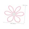ABOOFAN Woven Flower Wall Decor 3 Pcs Macrame Floral Hanging Boho Room Decoration for Girls Bedroom Soft Cotton Rope for Nursery and Home Decor view 2