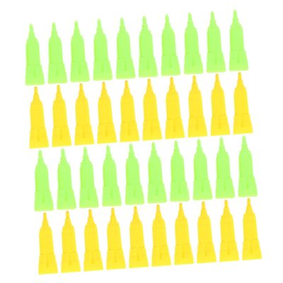 Abaodam 40Pcs Board Game Replacement Pieces for Rich Man Smooth Surface for Adults Teens Enhance Game Experience for Strategy