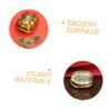 Chinese Divination Turtle Shell Figurine 1 Set Decorative Alloy Tortoise Ornament Wealth Craft for Home Decor and Fortune-Telling view 3