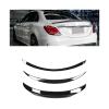 Carbon Fiber Boot Rear Trunk Spoiler Compatible For Mercedes Benz C Class Sedan W205 2015-2021 Deflector C63s AMG PSM Style Gloss Black(C63s Black - 4D) view 2
