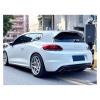 Black Spoiler Compatible For VW Scirocco Regular Standard 2009 10 11 12 13 14 Rear Windshield Wing Trunk Accessories(09-14 Unpainted) view 3