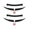 1Pc Cars Rear Wing Spoiler Tail Trunk Lip Molding Trim Car Tuning Accessories Replacement Compatible For Tesla Model 3 2017-2023(Type B) view 3
