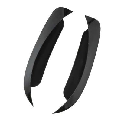 2pcs Glossy Black Rear Bumper Spoiler Fins Compatible For GLA Class X156 GLA200 260 GLA45 AMGLine 20132019