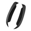 2pcs Glossy Black Rear Bumper Spoiler Fins Compatible For GLA Class X156 GLA200 260 GLA45 AMGLine 20132019 view 1
