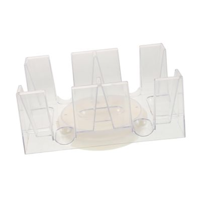 GARIOUANS Revolving Playing Card Holder Stand Rotating Tray for Decks of Poker and Sturdy Design with Non Slip Base Accessory for Home Games