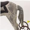WEKAMOS 2pcs Unique Wooden Horse Decor Handmade Horse Sculpture for Birthday Decor view 3