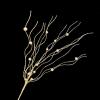 10pcs Frosted Flower Picks Decorative Stems Glittering Christmas Picks For Tree Ornament And Indoor Displays Picks view 3