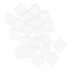 BESPORTBLE 3sets Transparent Acrylic Dice Game Dice for Parties and Lightweight and Party Supplies for DIY Projects and Teaching Activities 20pcs*3 view 1