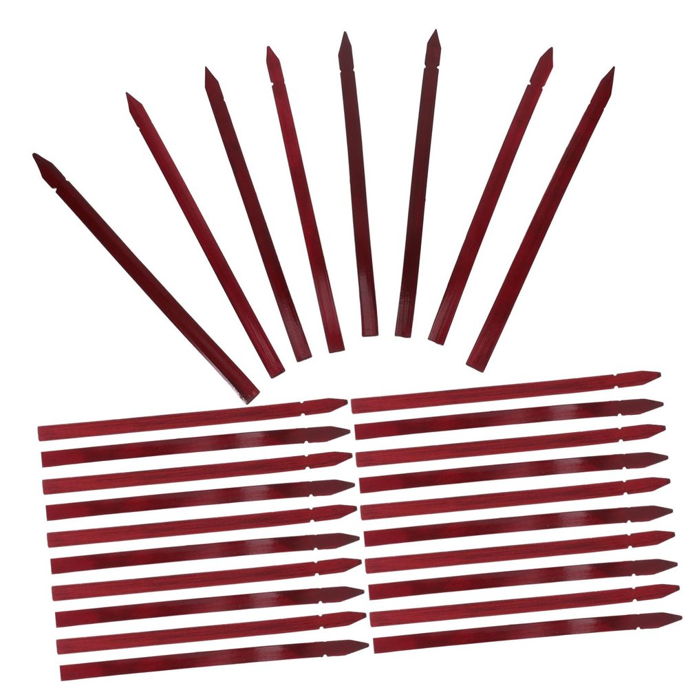 HONMEET 100Pcs Fortune Telling Sticks Traditional Chinese Divination Props for Luck Charms for Spiritual Practices and Temple Use and Unmarked