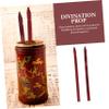 HONMEET 100Pcs Fortune Telling Sticks Traditional Chinese Divination Props for Luck Charms for Spiritual Practices and Temple Use and Unmarked view 4