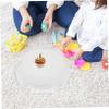 CVUTOVO Interactive Gyro with Protective Shield Round Gyro Plate for Safe and Exciting Spinning Easy to Learn for All Ages Enhance Your Gaming Experience view 4