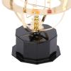 TOPINCN Golden Solar System Model Rotate for Relaxation Premium Iron Plastic Gifts Choice Educational Toy for Home Office Ornament Solar System Model Decoration view 3