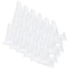 ABOOFAN 25Pcs Transparent Display Stand Easel Rack for Collectible Medals Holders Stable Structure for Display view 1