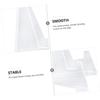 ABOOFAN 25Pcs Transparent Display Stand Easel Rack for Collectible Medals Holders Stable Structure for Display view 2