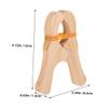 COHEALI 5pcs Wooden Play Clips for Montessori Building Clips for Blanket Forts and Playhouse Accessories Safe Natural Design for Kindergarten Home and School Play view 2