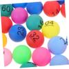 BESPORTBLE 40Pcs Raffle Drawing Balls Numbered Plastic Bingo Game Accessories for Fun Party Supplies for Birthday and Engaging Lottery view 3