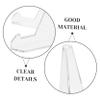 NUOBESTY 25pcs Clear Coin Display Holder Easel Stand for Coins Medals Pocket Watches and Decorative Plates for Exhibitions and Collectible Showcases view 3