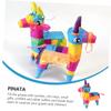 BESPORTBLE 2Pcs Donkey Pinata for Fiesta Birthday Decorations Party Supplies for Cinco De Mayo Creative and Fun Party Pinata for Fillable with Candies view 3